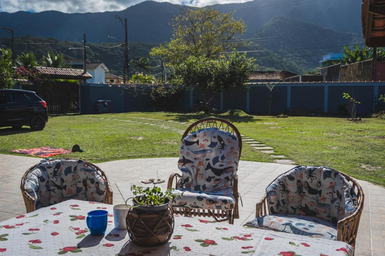 Casa vista para montanha Pet Friendly Caraguatatuba Exterior foto